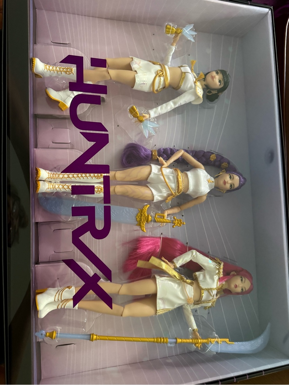 K-Pop Demon Hunters Trio Doll Set